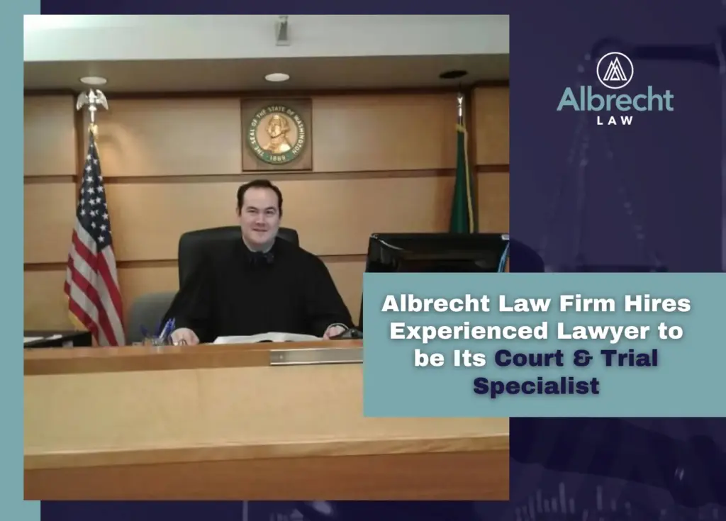 Albrecht Law Firm Hires Experienced Lawyer to be Its Court & Trial Specialist