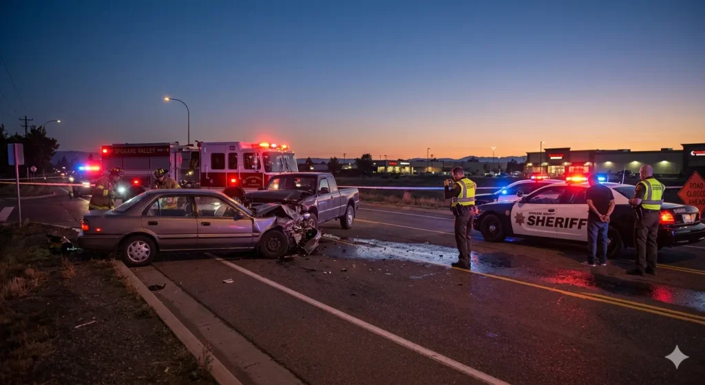 Driver Charged With DUI, Vehicular Assault Following Spokane Valley Early Morning Crash