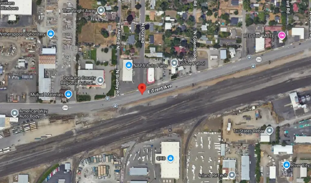 Fatal Head-On Crash on E. Trent Avenue Near Dora Road in Spokane
