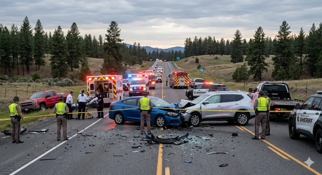 Fatal SR 27 Crash Near Valleyford & Freeman, Spokane Valley
