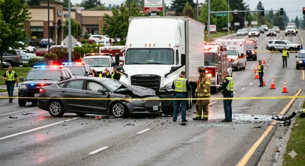 Fatal Spokane Valley Traffic Crash Leaves One Dead After Ford Fusion Strikes Oncoming Vehicle