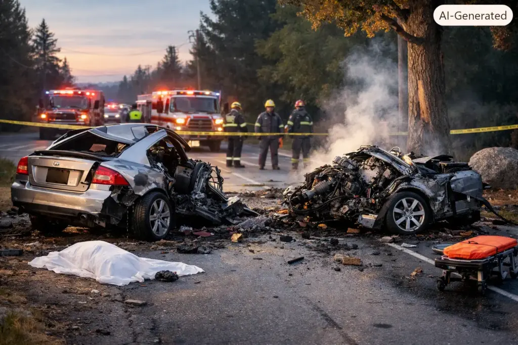 High-Speed Spokane Valley Collision Leaves One Dead, One Injured