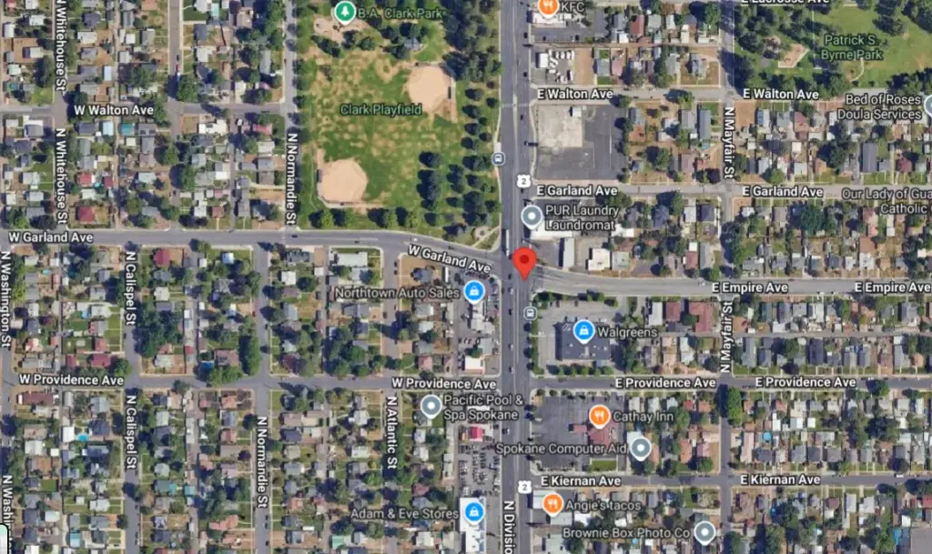 Motorcyclist Killed in Fatal Crash at Division Street and Garland Avenue in Spokane
