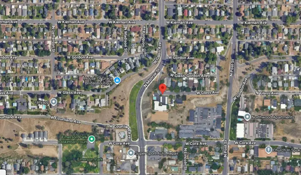 Motorcyclist Seriously Injured in Spokane Hit-and-Run Crash at Monroe Street and Glass Avenue