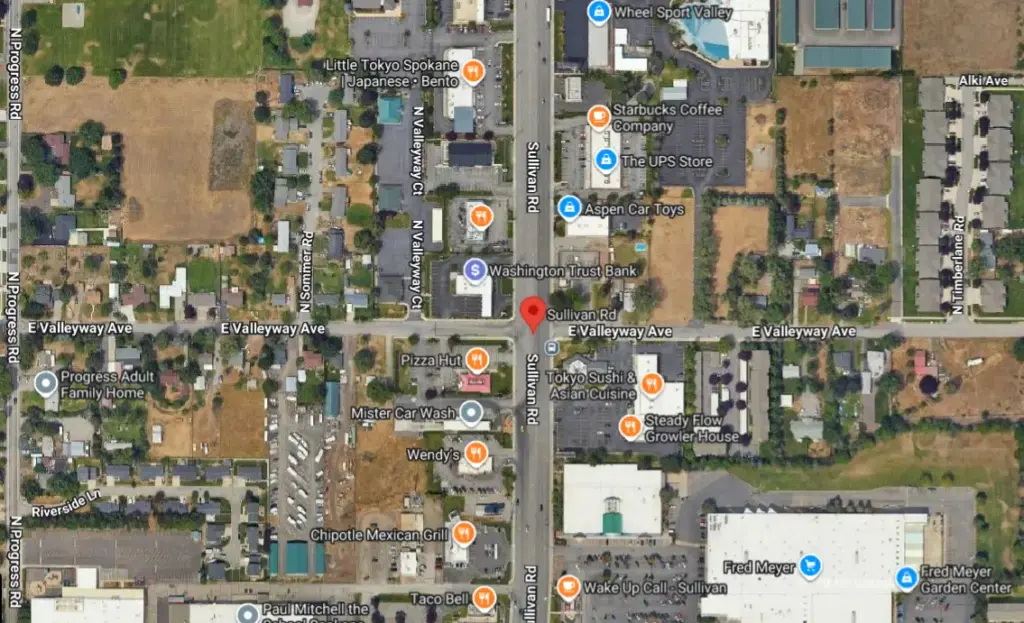 Serious Rollover Crash on Sullivan Road Causes Major Traffic Delays in Spokane Valley