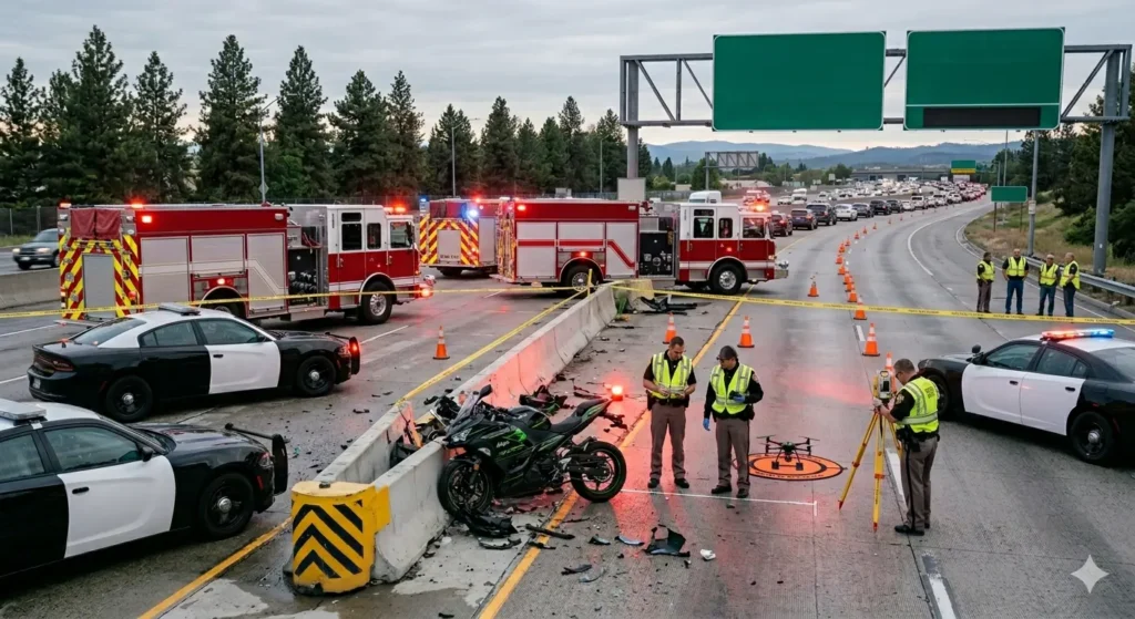 Spokane Motorcycle Accident Leaves 20-Year-Old Rider Dead