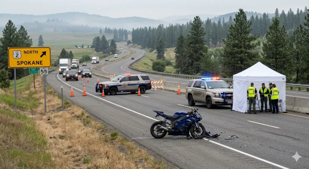 Spokane Valley Hit-and-Run at Evergreen Intersection Under Investigation
