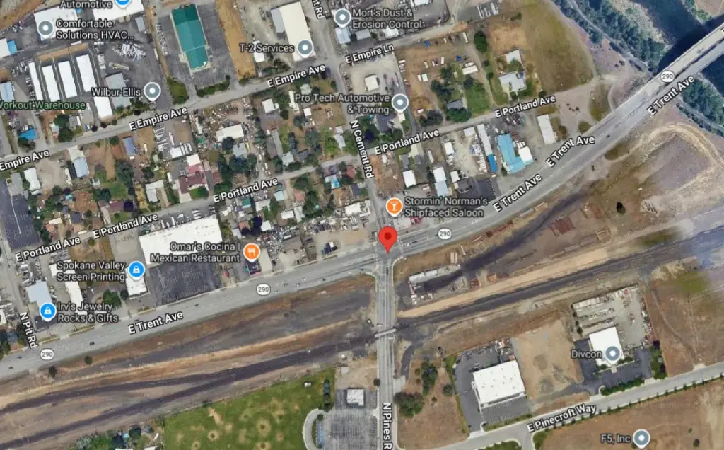 Spokane Valley Motorcycle Crash Kills Rider on Trent Avenue
