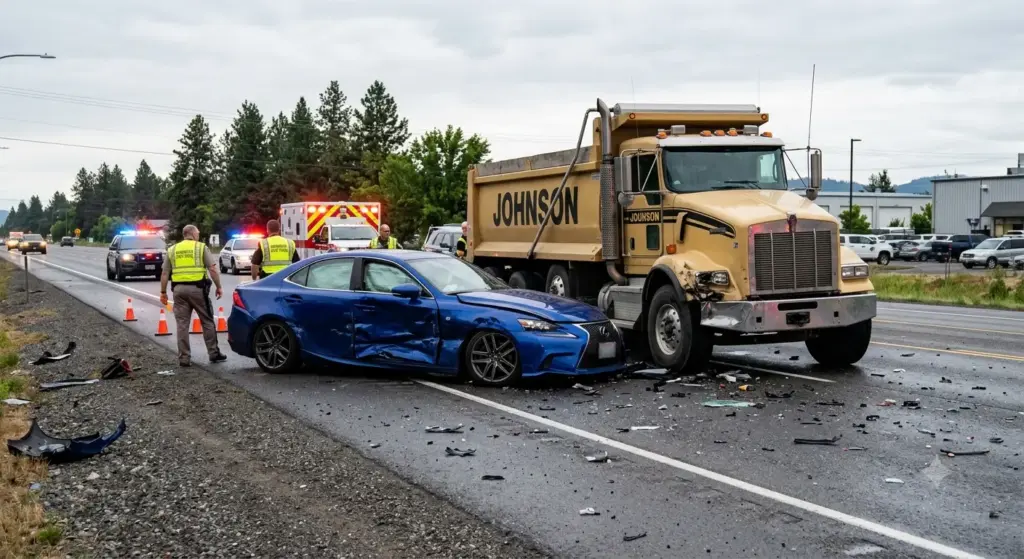 Trent Avenue Crash in Spokane Valley | Call (509) 495-1246