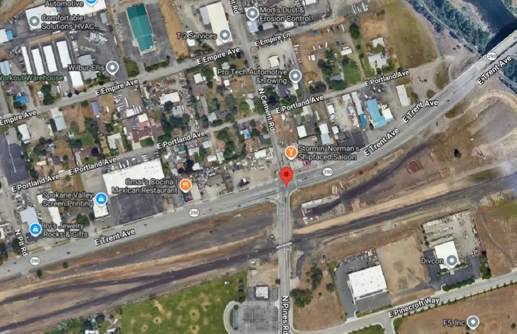 Washington State Patrol Investigates Serious Crash at Spokane Valley Construction Site