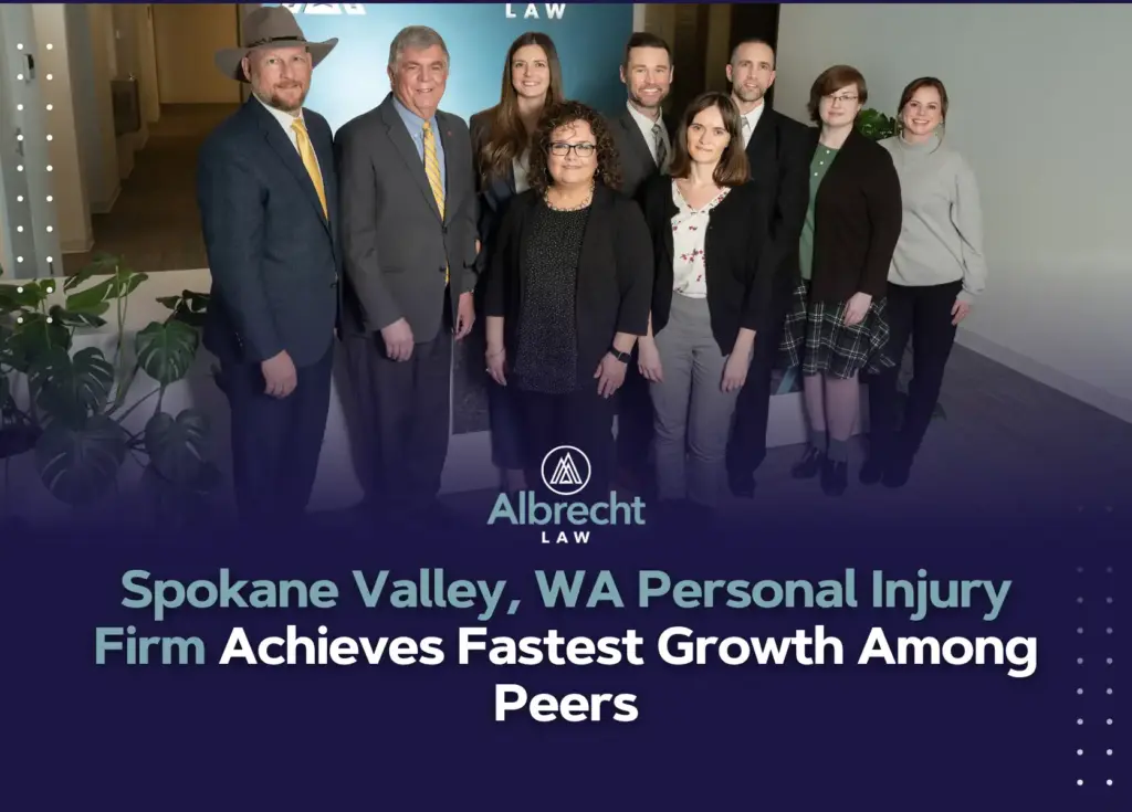 Spokane Valley, WA Personal Injury Firm Achieves Fastest Growth Among Peers