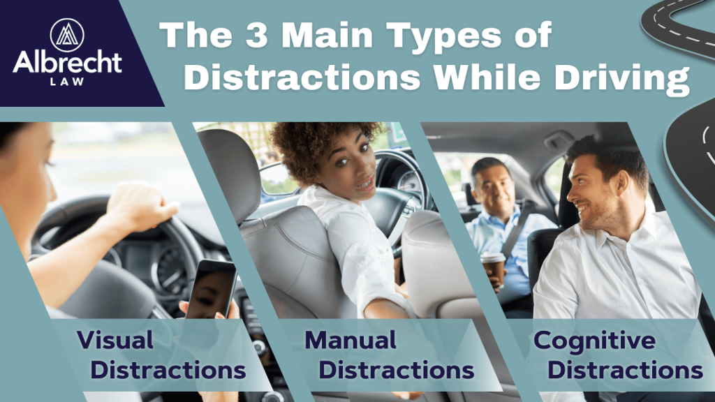 What Are the 3 Main Types of Distractions While Driving in Spokane ...